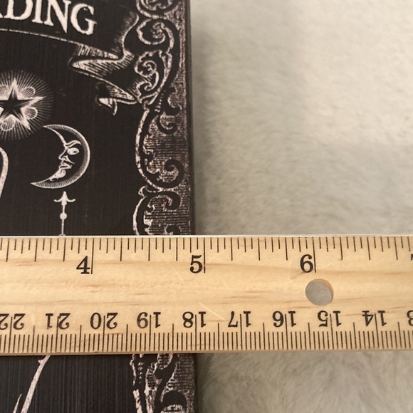 COPY - Distressed Wooden Halloween Palm Reading Tabletop Decor - Picture 5 of 6